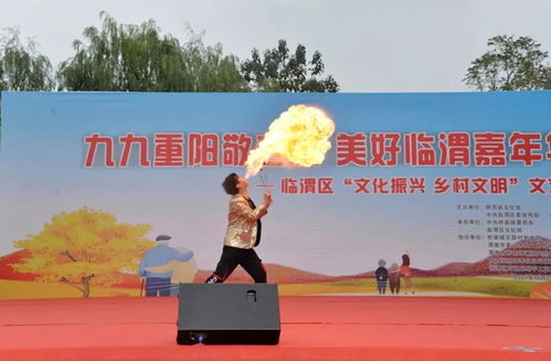 临渭区天留村举办重阳节文艺演出 助推乡村文化振兴