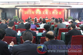 凝心聚力谱新篇——2011年全县文化工作会议部署年度工作